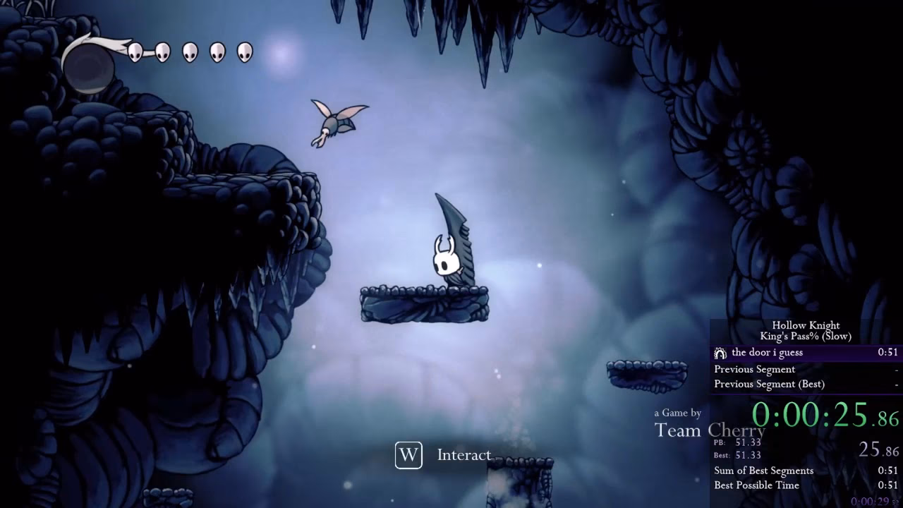 Was a Hollow Knight designed without a king's pass?