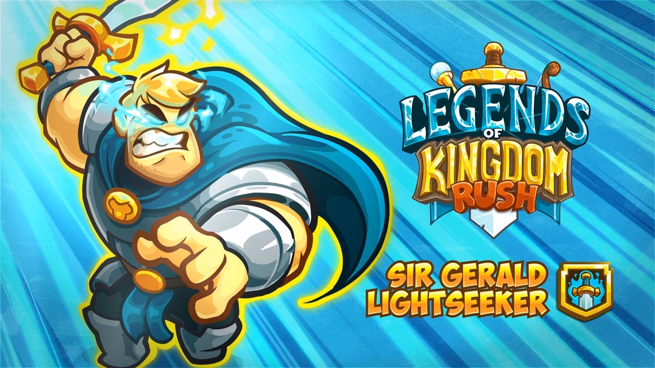 Why is Gerald not a secondary hero in Kingdom Rush?