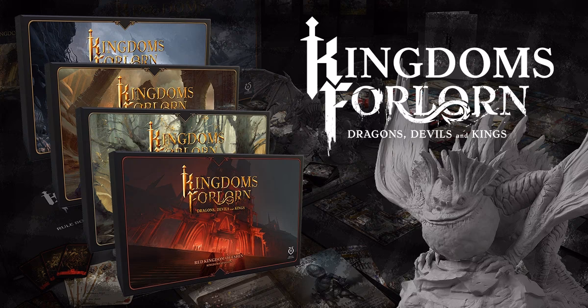 Is into the unknown raising funds for kingdoms forlorn?