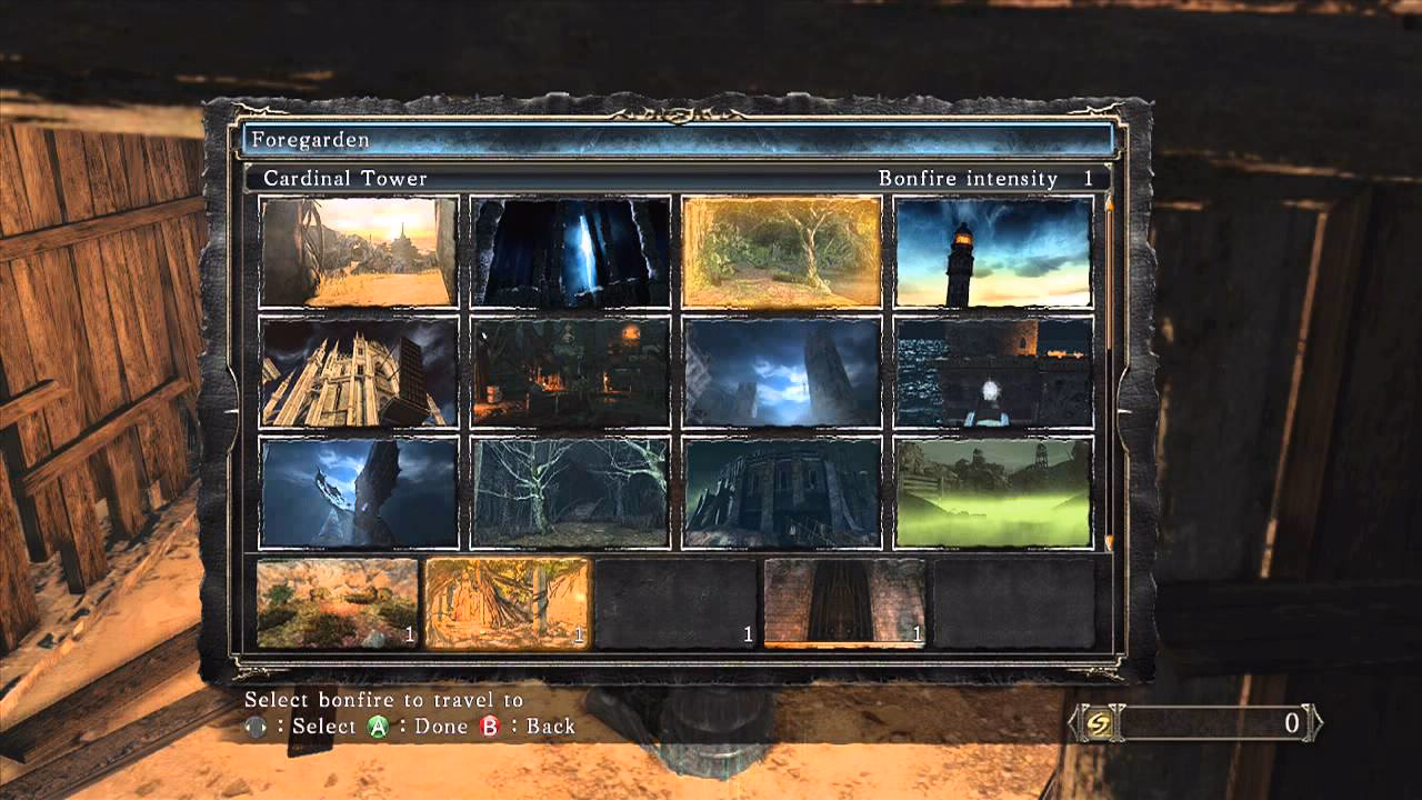 How do you open a castle Drangleic bonfire?