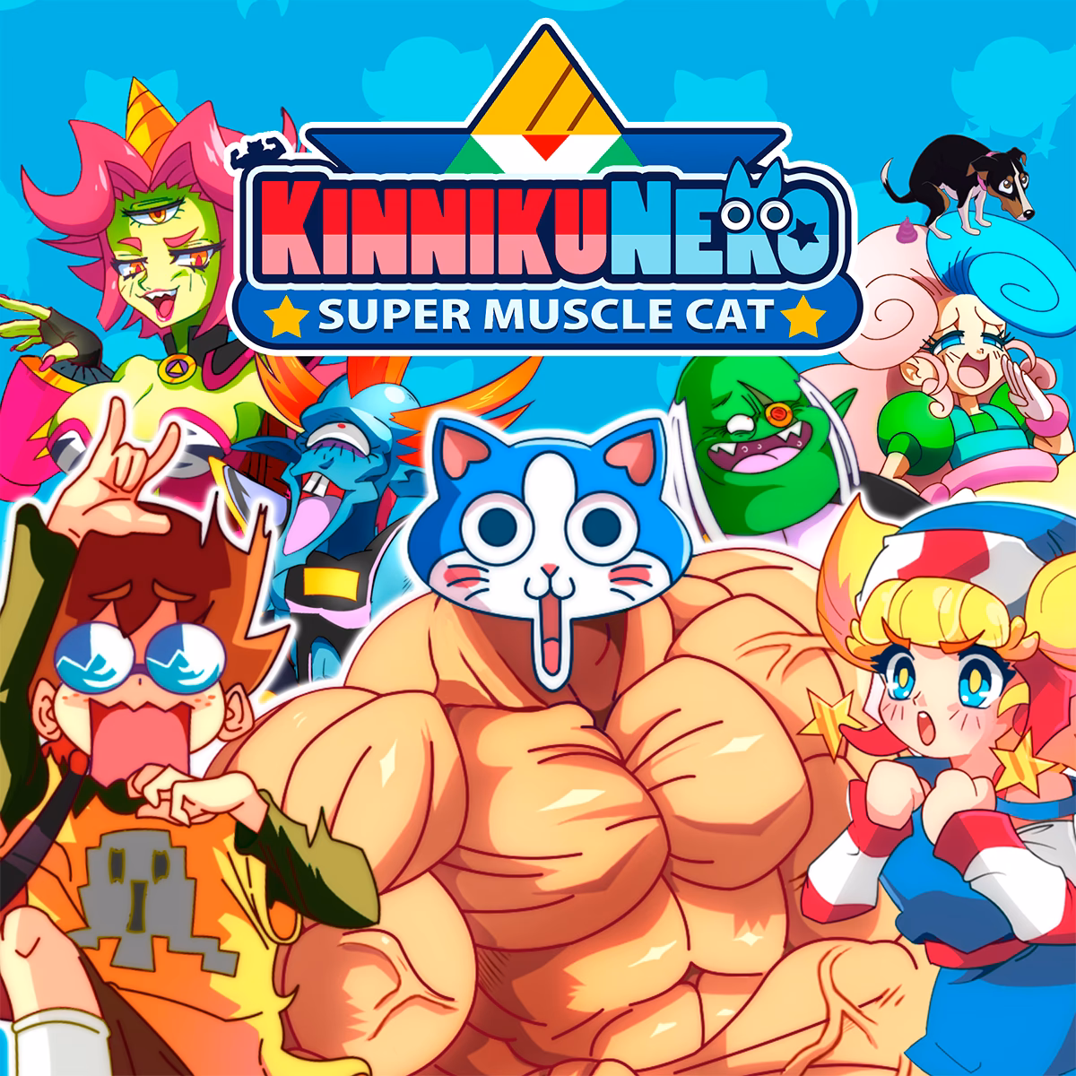 ¿Qué hace que kinnikuneko sea agradable a la vista?