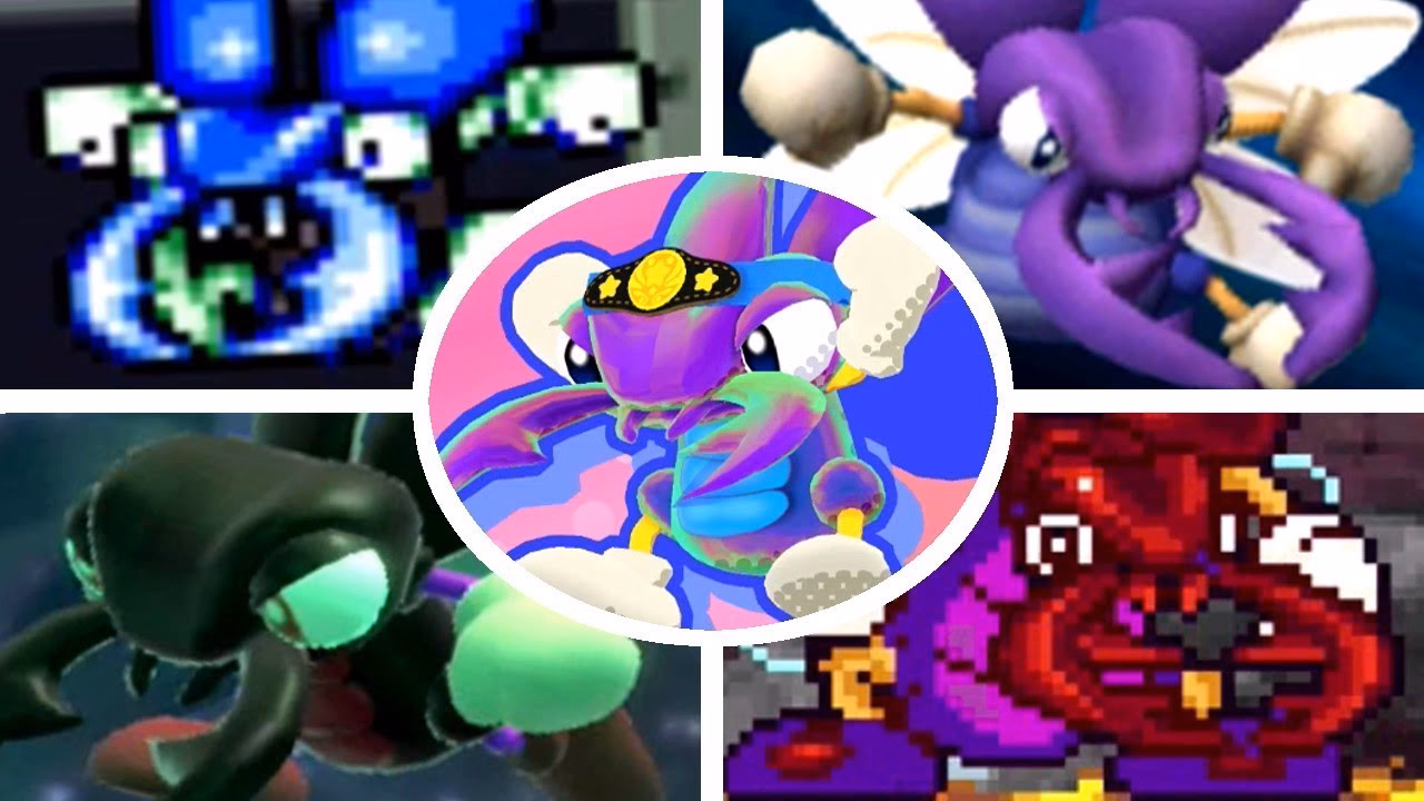 What does Bugzzy do in Kirby Super Star Ultra?