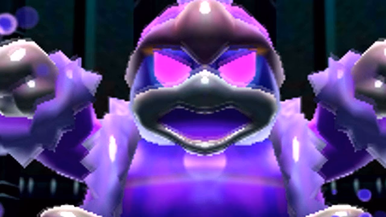 How does the Dedede clone attack Kirby?