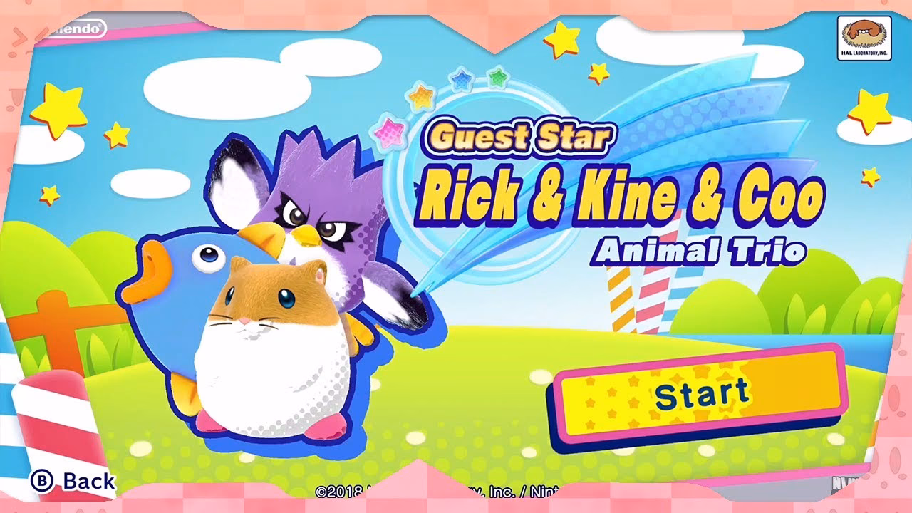 Are Rick & Kine & Coo in Kirby Star Allies?
