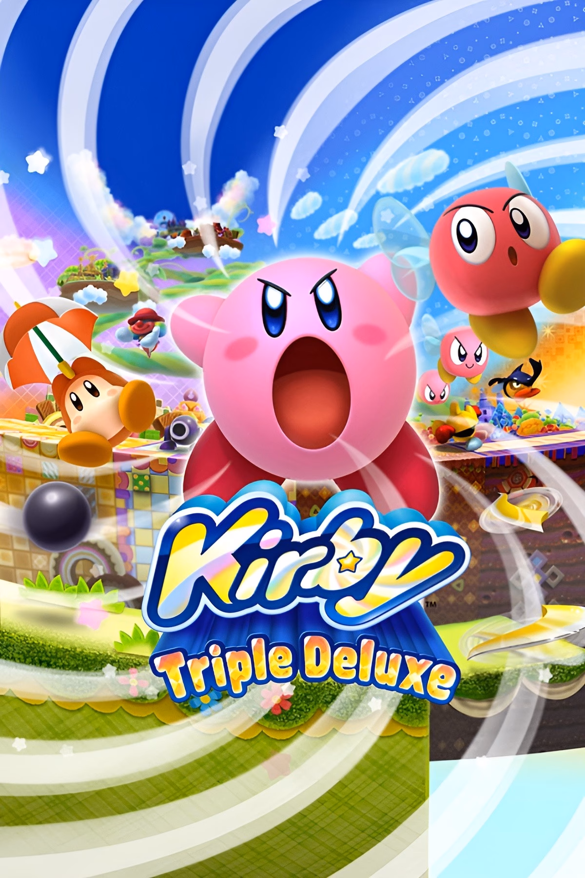 What bosses are in Kirby Triple Deluxe?