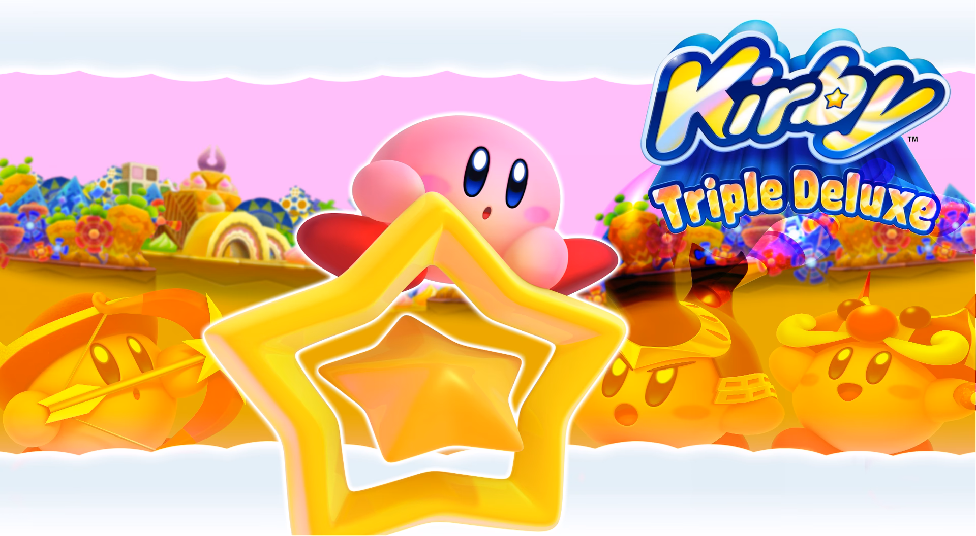 How many images are in the Kirby wallpaper collection?