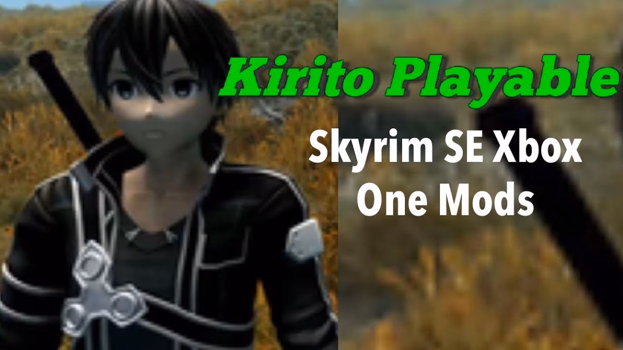 How do I get Kirito's Elucidator & dark repulser in Skyrim?
