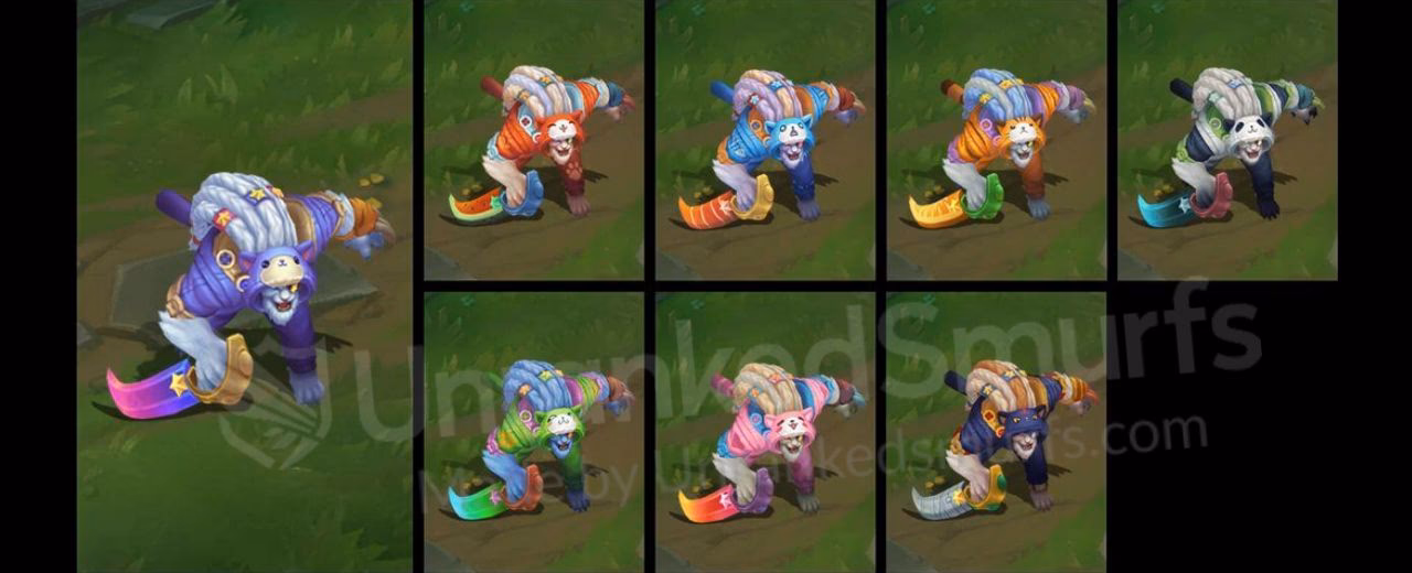 Can you get pretty Kitty Rengar in a Hextech chest?