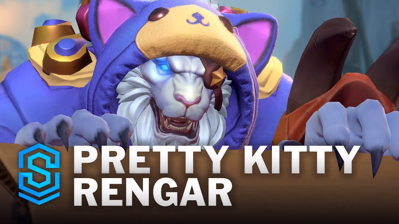 Can you get pretty Kitty Rengar in a Hextech chest?