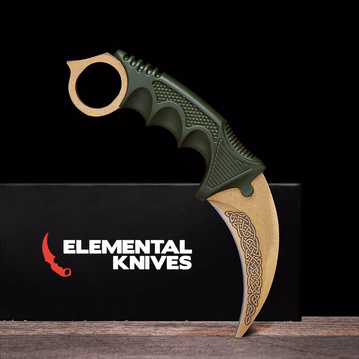 Are elemental knives real CSGO knives?