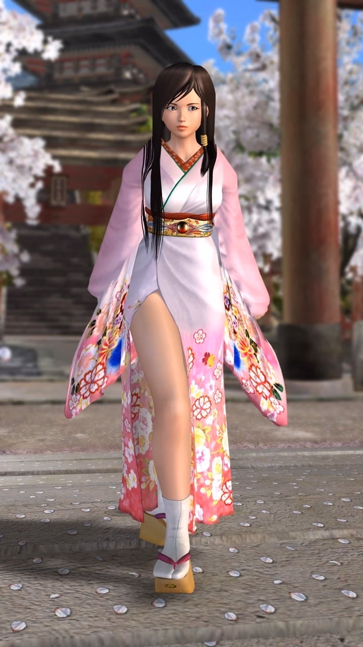 How does Kokoro practice Bajiquan in Dead or Alive 4?