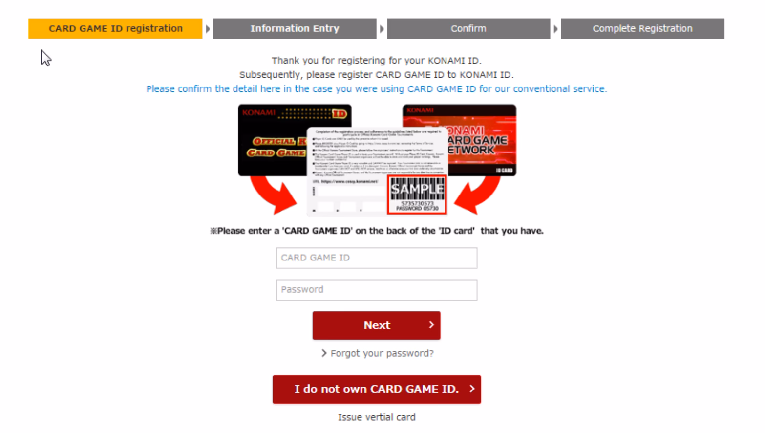 ¿Qué debo hacer si tengo más de una KONAMI ID?