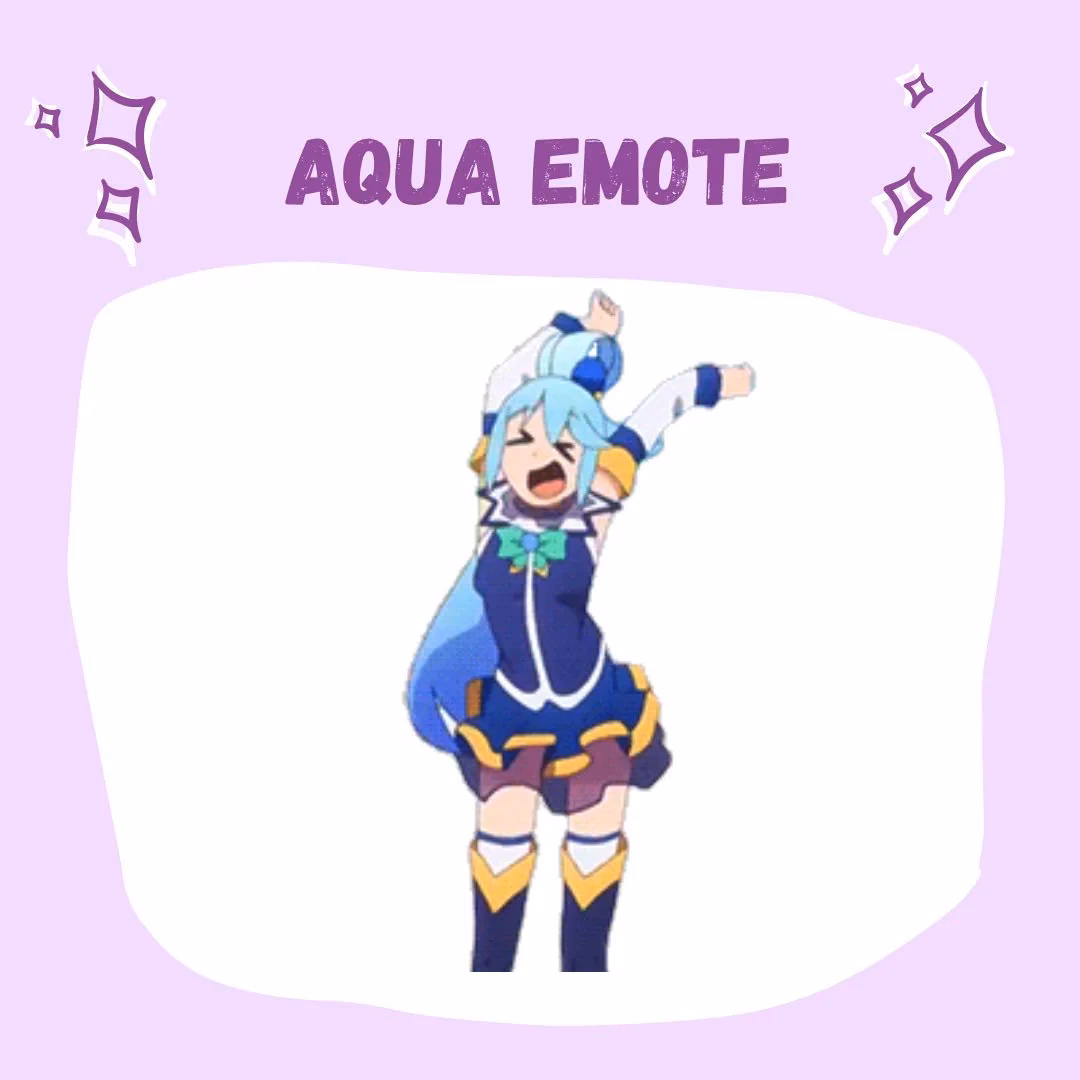 Who is Aqua in KonoSuba?