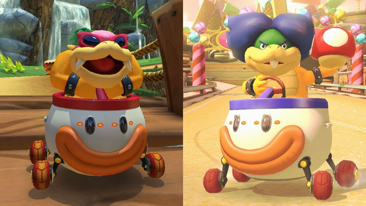 Where is the Koopa Clown in Mario Kart 7?