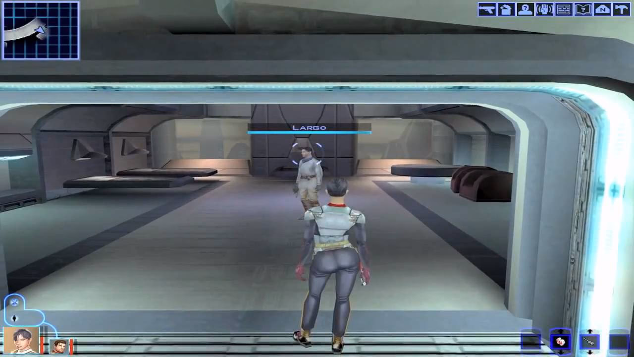 Where did Largo hide?