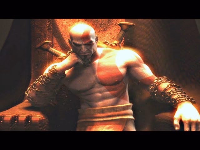Why did Kratos take the new throne?
