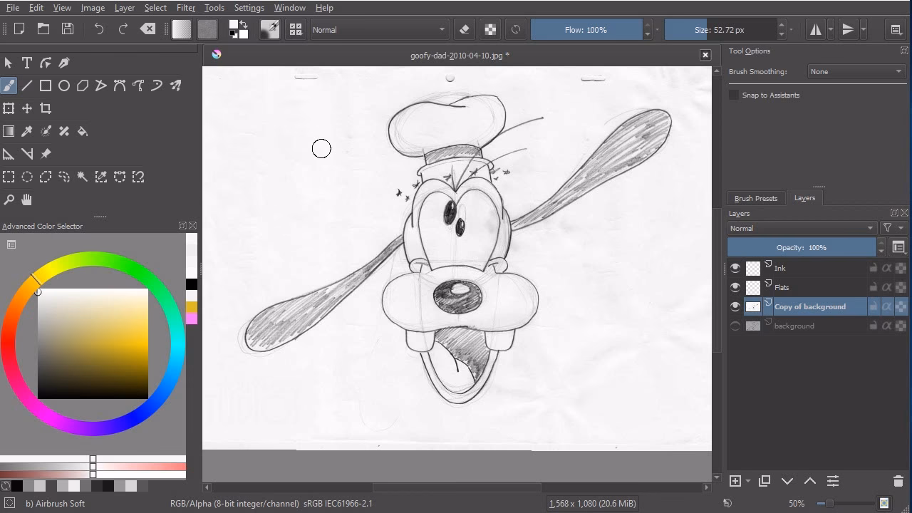 How to create text in Krita?