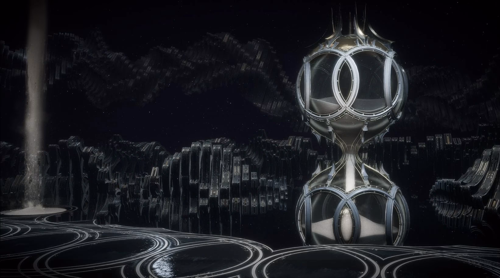 What does the hourglass symbolize?