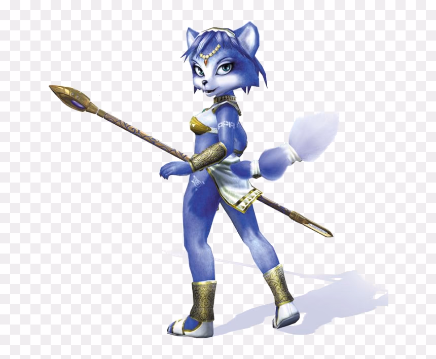 How does Krystal attack in Star Fox Adventures?