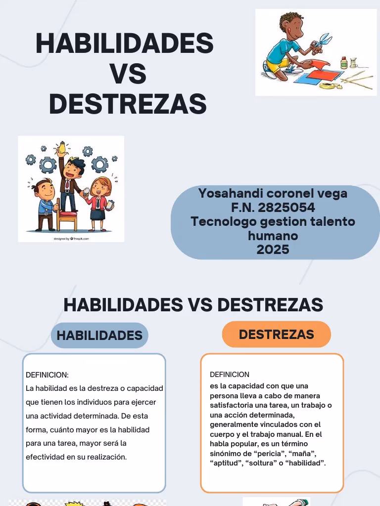 ¿Qué es la habilidad y la destreza?