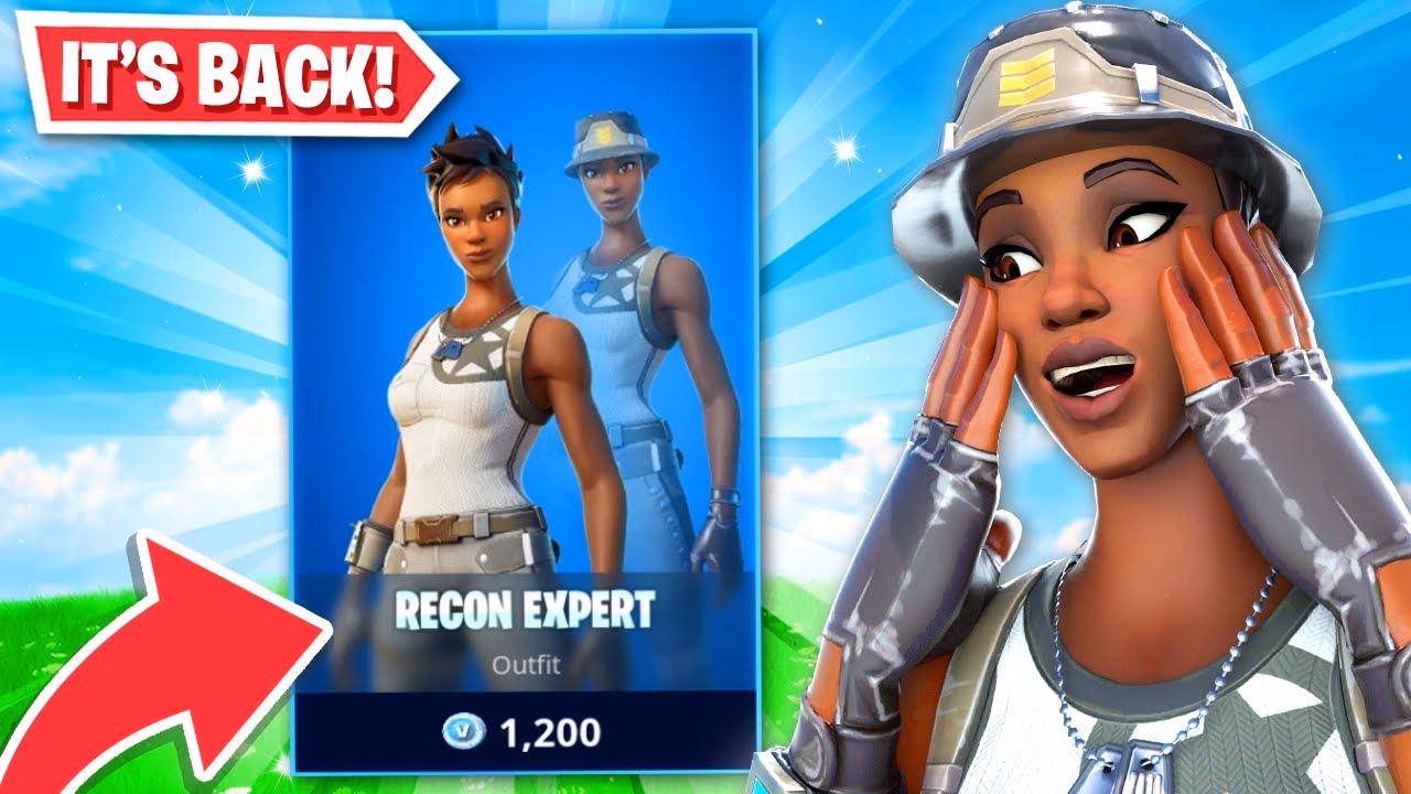 Is recon expert a hat in Fortnite?
