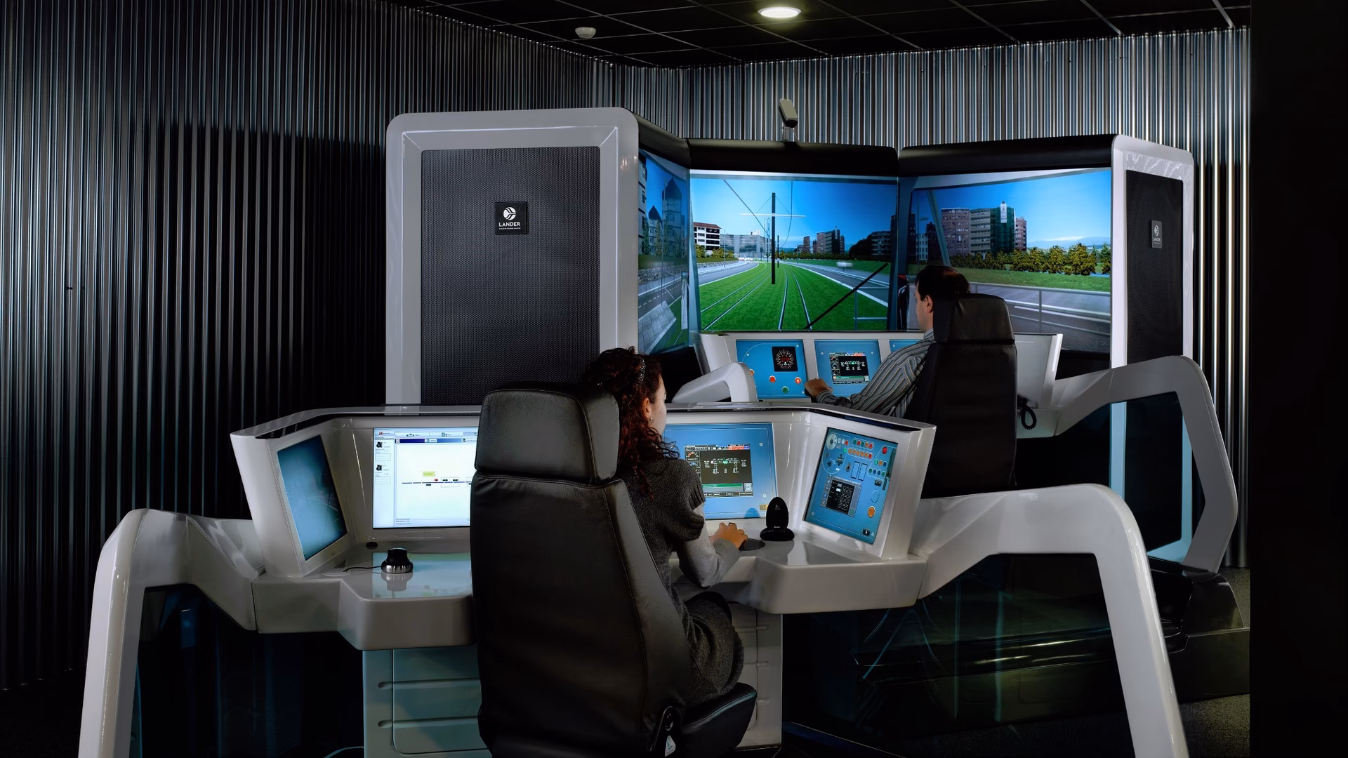 Who is Lander Simulation & Training Solutions?