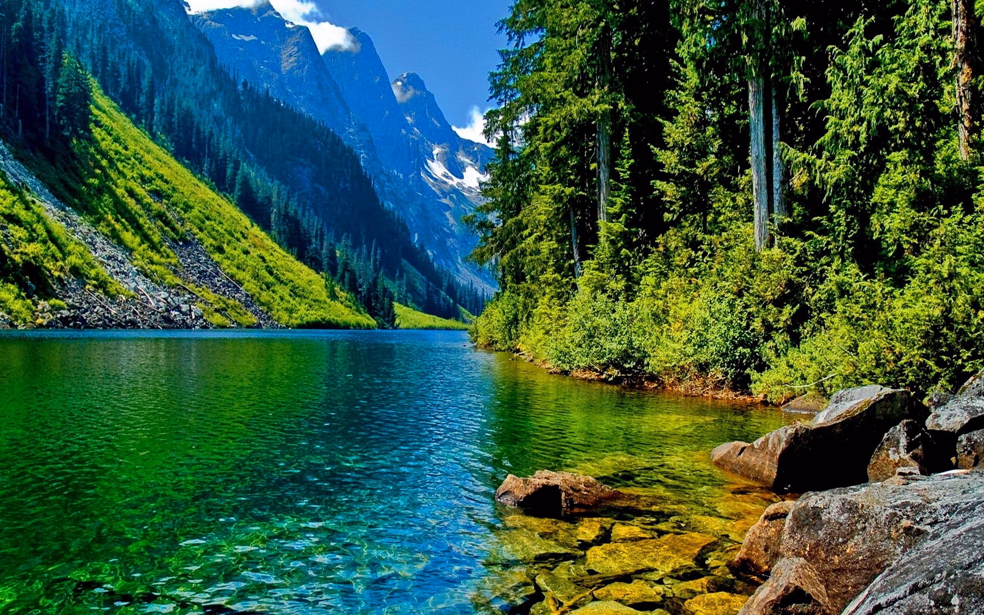 Why choose a landscape wallpaper?