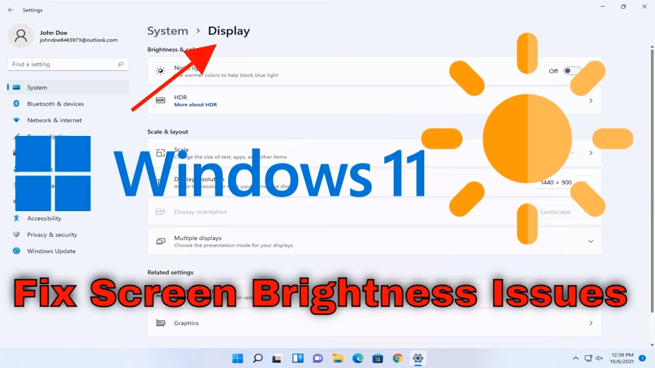 Why does my laptop screen brightness change automatically?