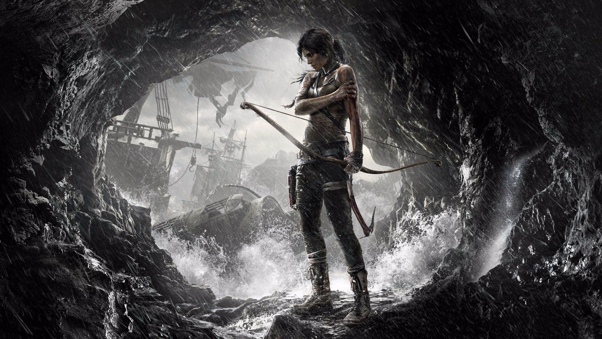 How many Lara Croft desktop wallpapers are there?