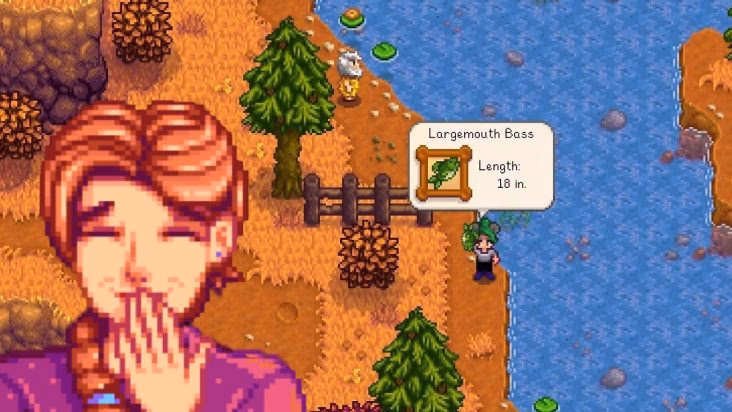 Why is largemouth bass fishing Stardew Valley important?