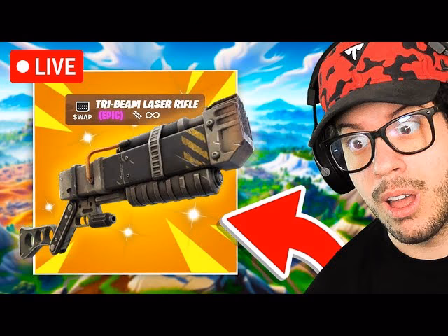 What is tri-beam laser rifle in Fortnite Battle Royale?