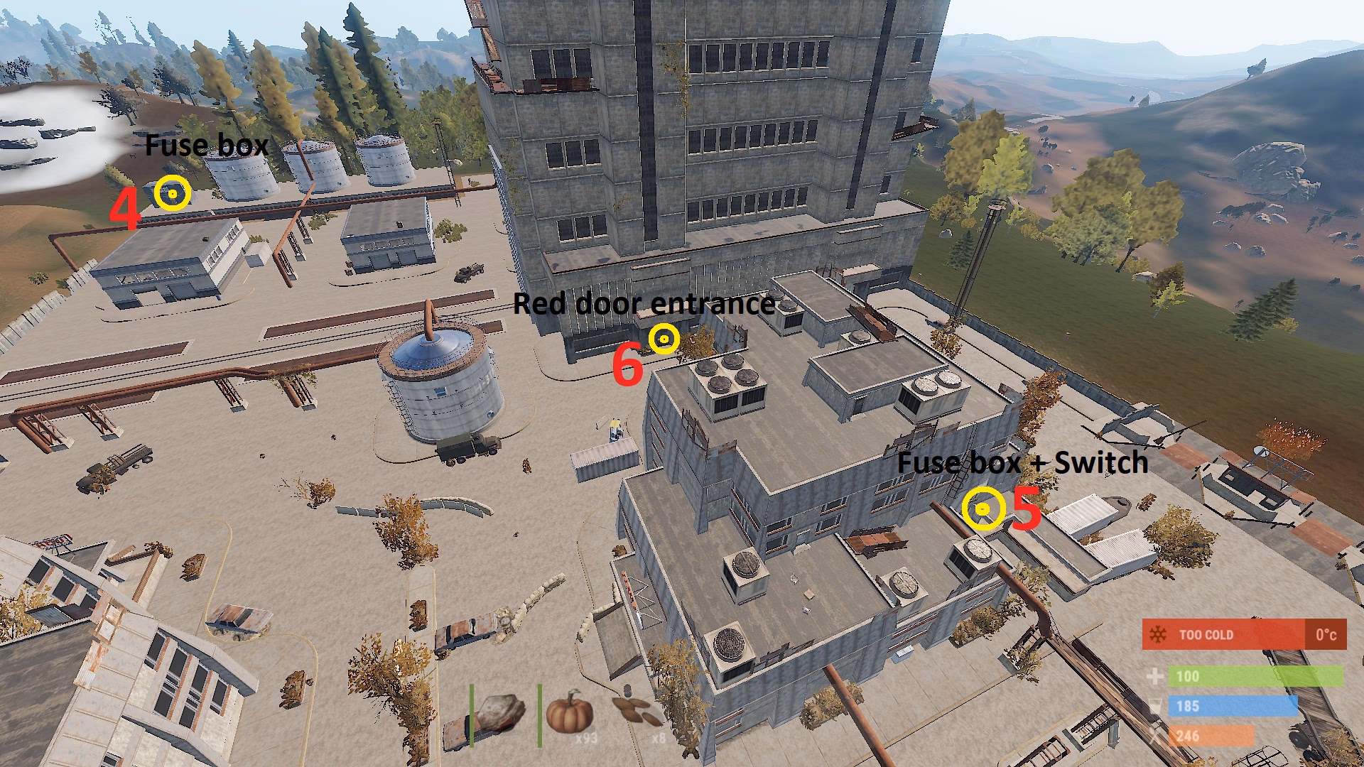 Is the launch site a good monument for looting?