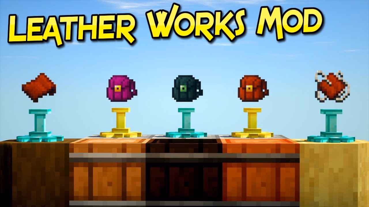 ¿Qué es leather Works 1.12.2?
