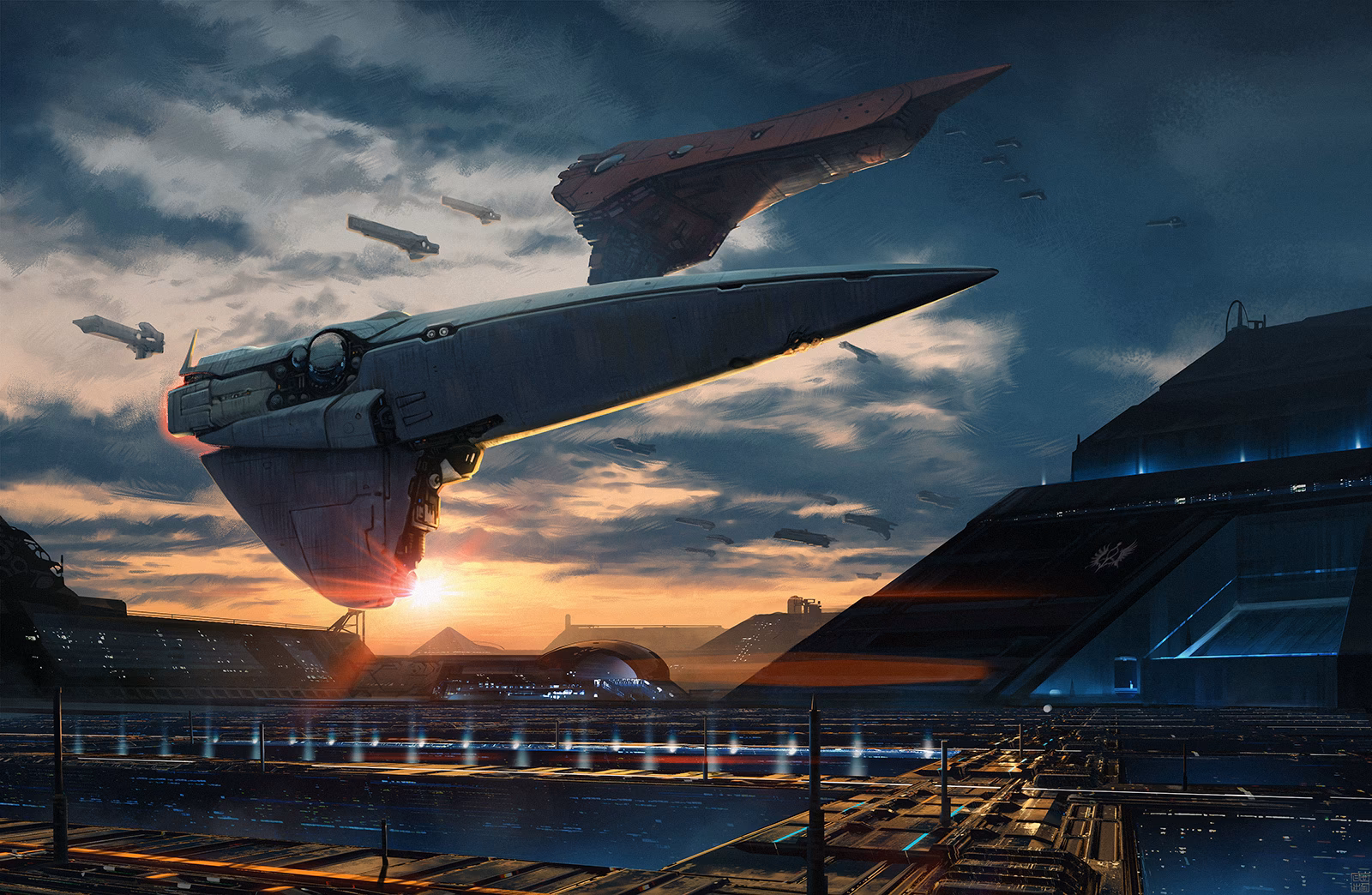 How did Alliance battleships look like?