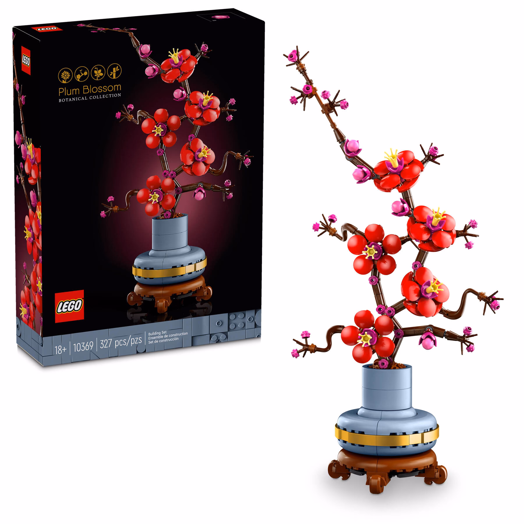 What is a plum blossom set?