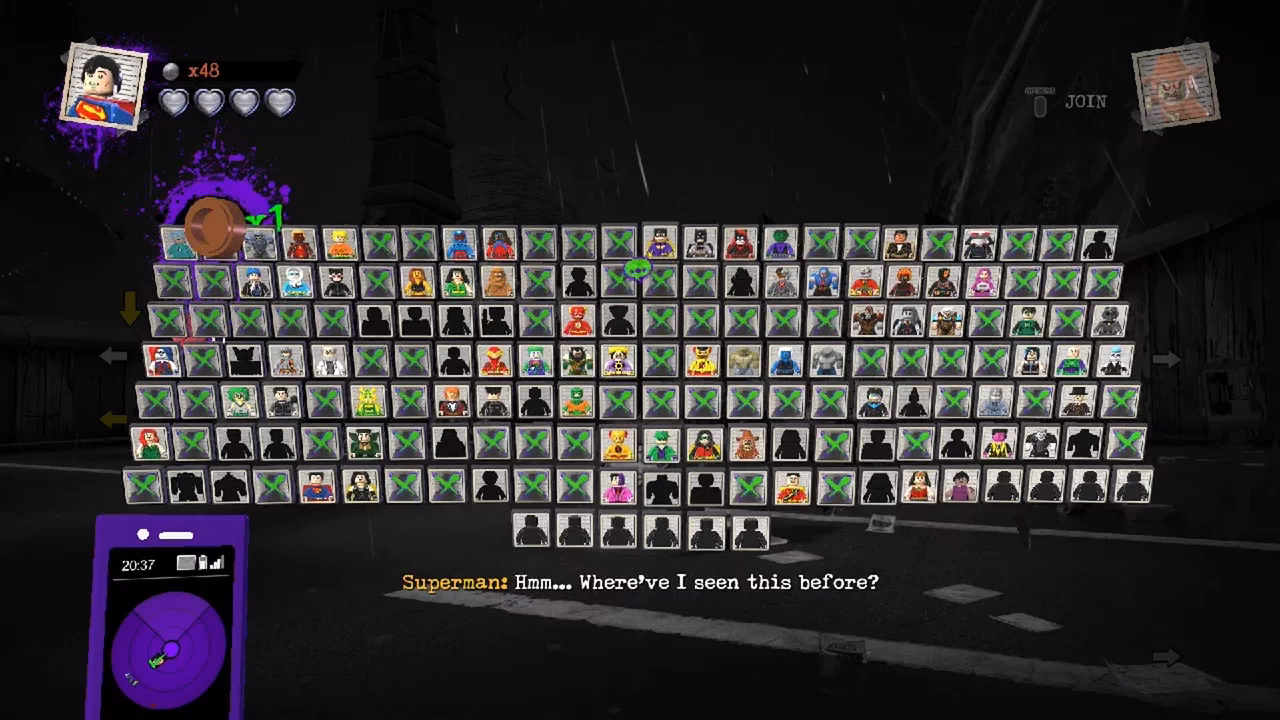 How do I enter the Lego DC Super-Villains cheat codes?