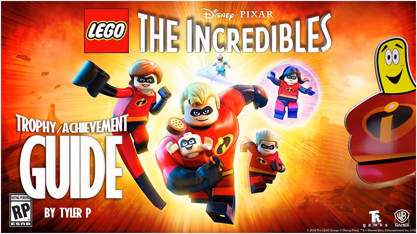 How many trophies does Lego The Incredibles have?