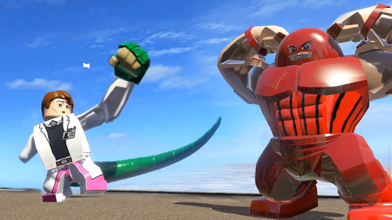 What does Juggernaut wear in Lego Marvel Super Heroes?