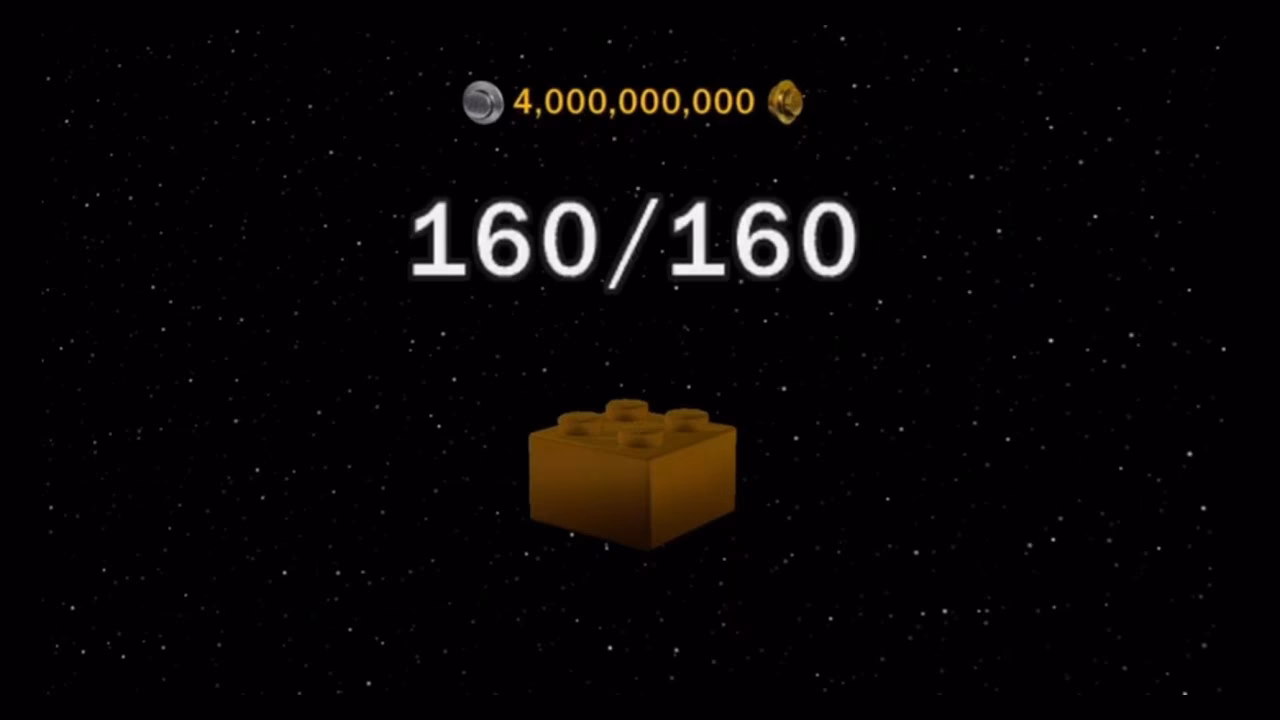 How many gold bricks are there in Lego Star Wars?