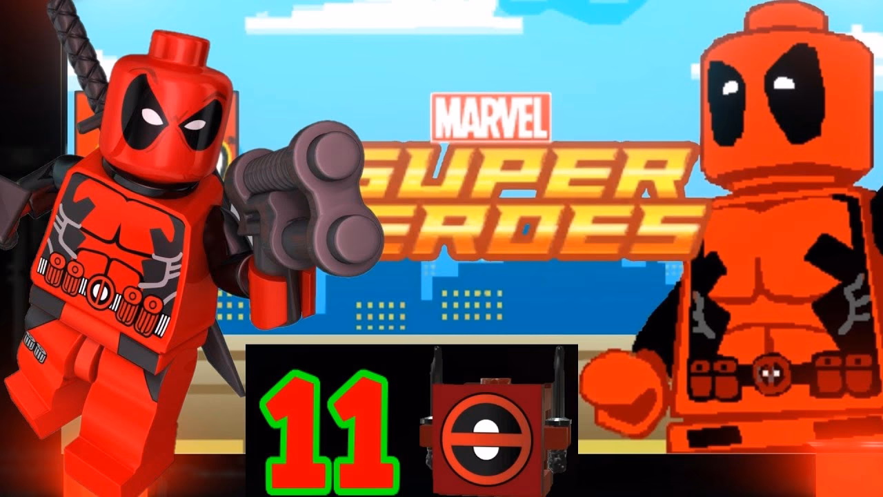 How many red bricks are there in Lego Marvel Super Heroes?