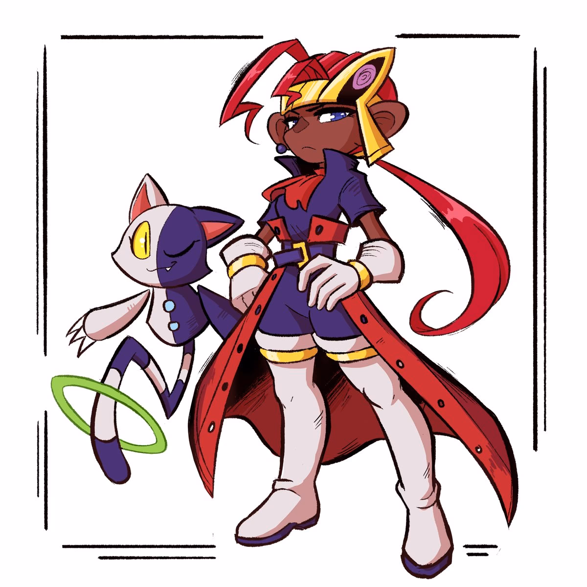 What does cursed Leorina look like?