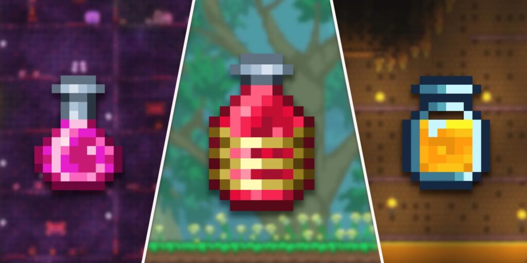 Guía de Pociones de Curación en Terraria | CityGame