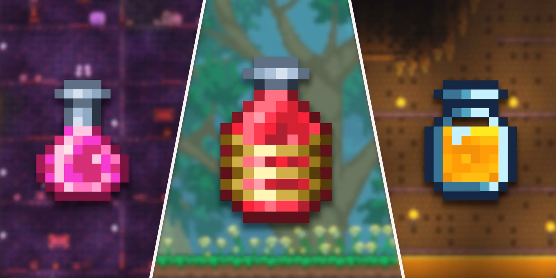 What is a less healing potion?