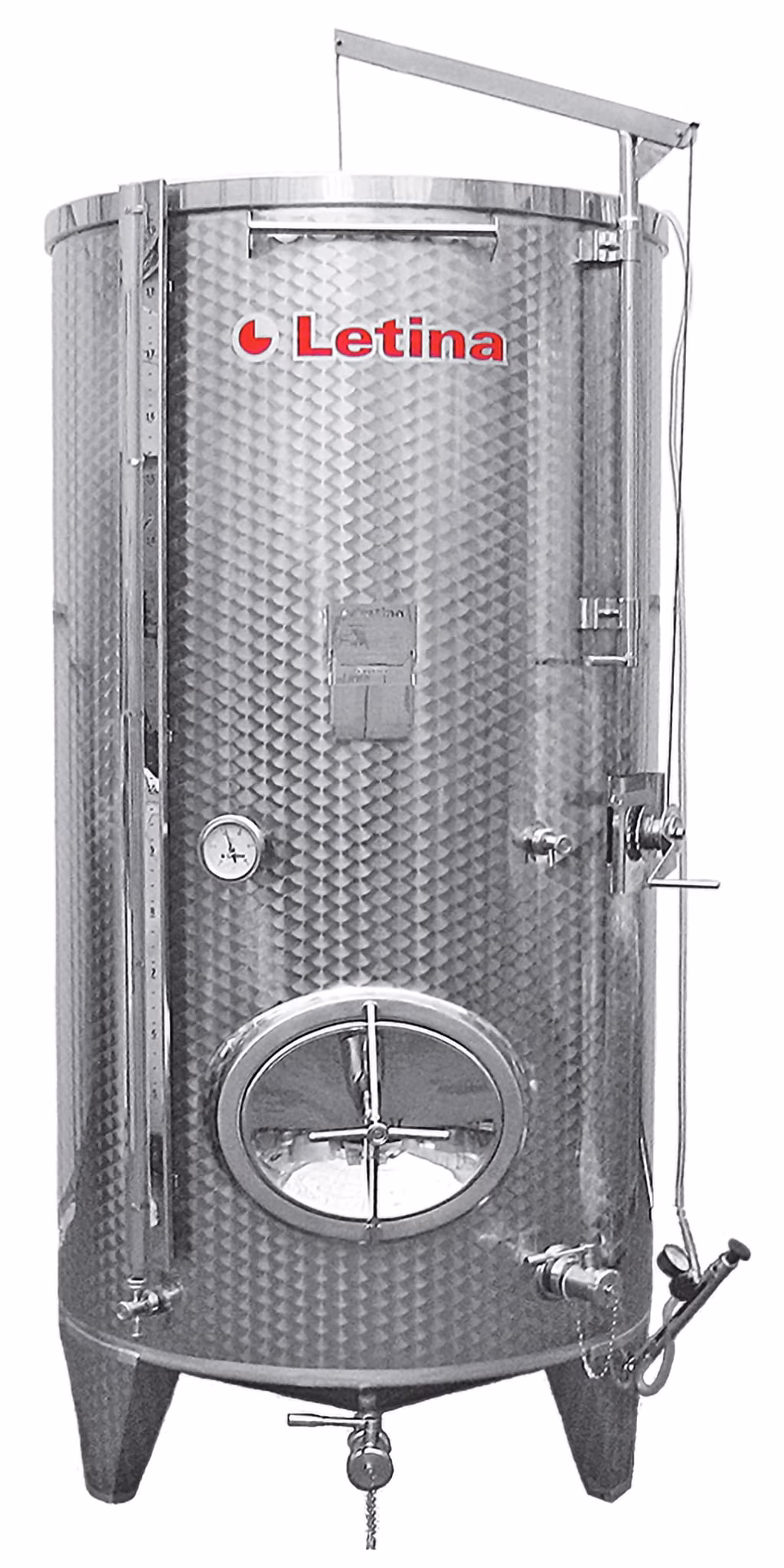 Does Letina ship a stainless steel tank?