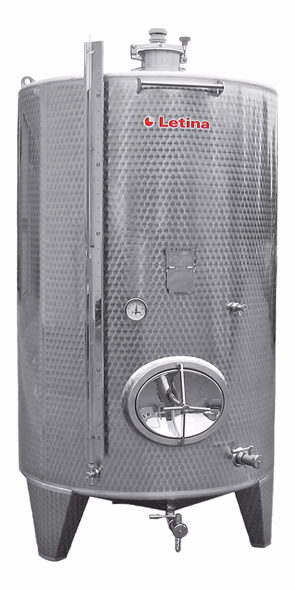 Does Letina ship a stainless steel tank?