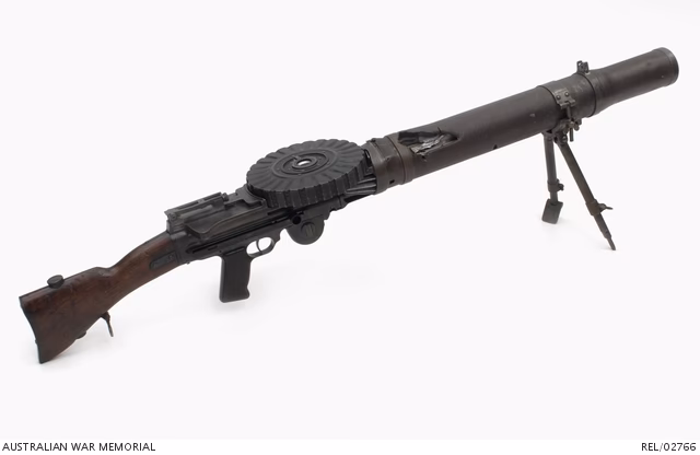 What is the Lewis light machine gun?