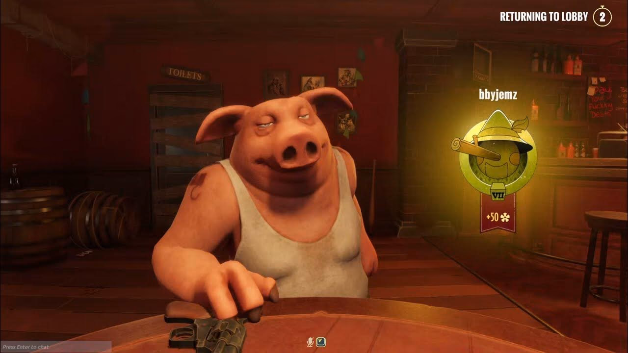 What is Liar's bar trainer fling?