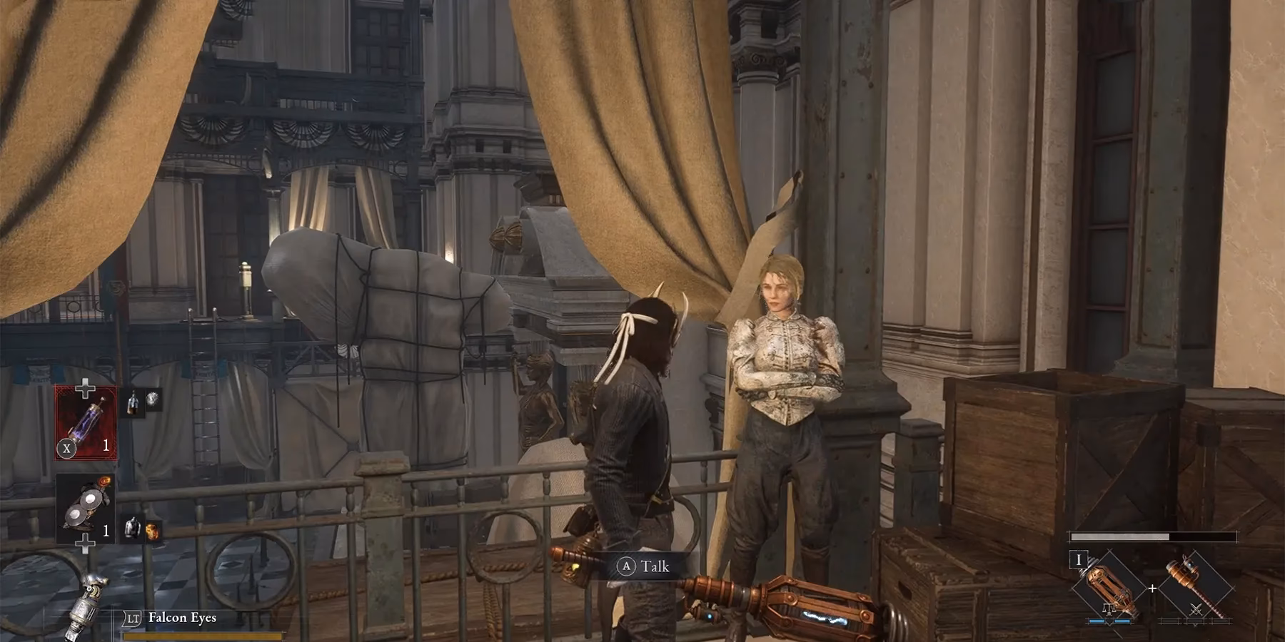 Where is Belle in lies of P?