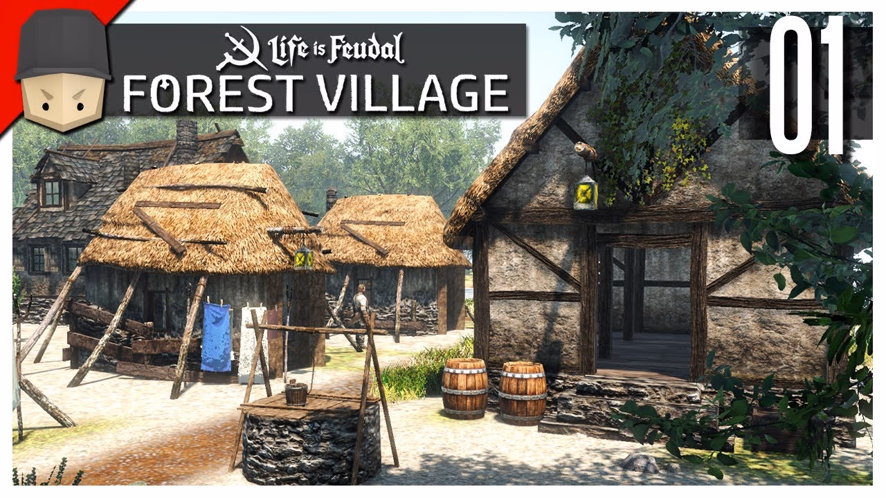 How does life is feudal work in forest village?