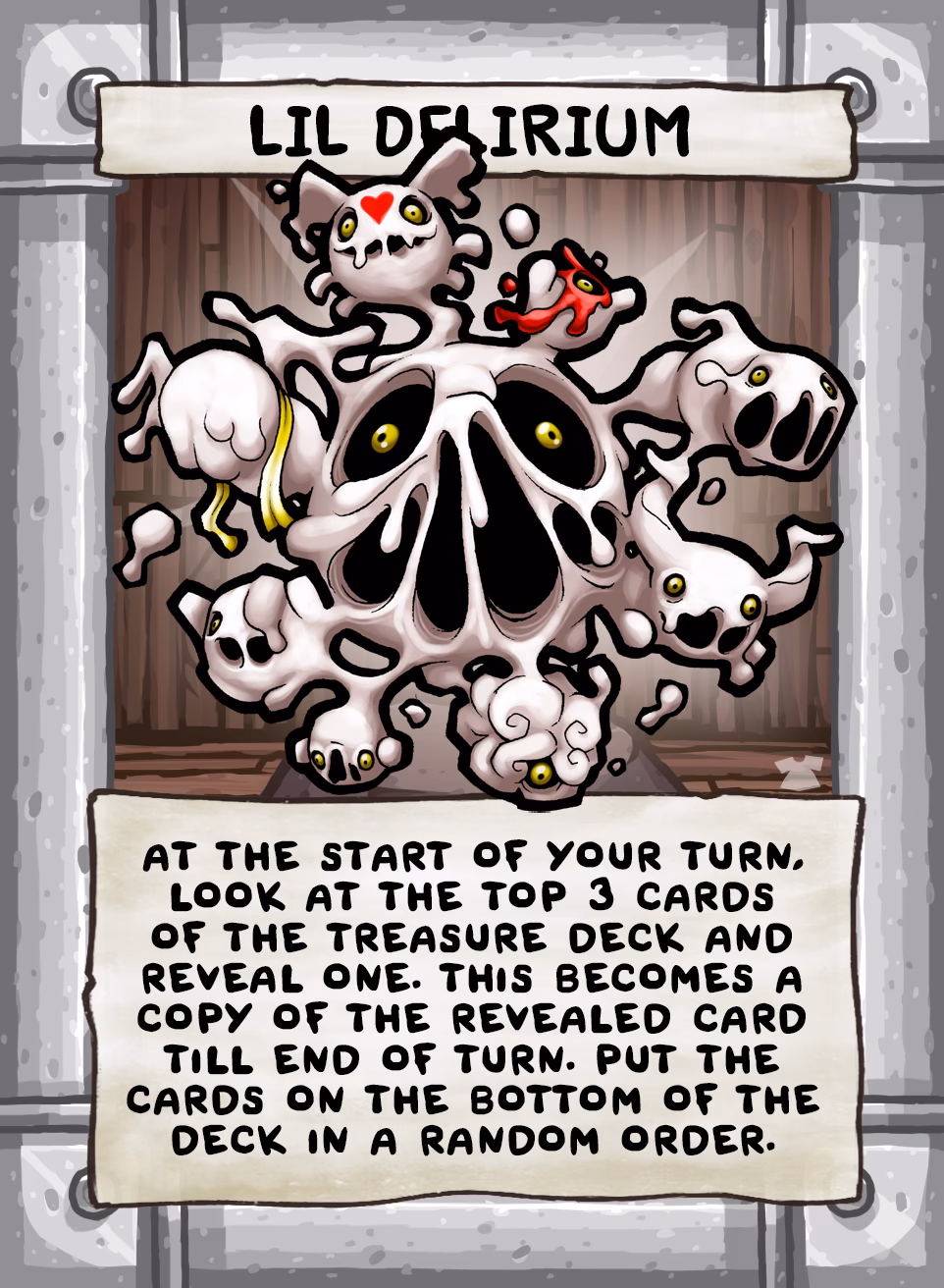 Can a familiar transform into a delirium?